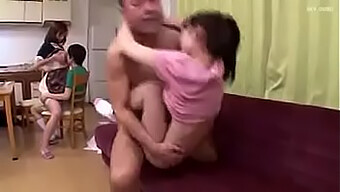 Japanese Girl In Sitting Position Gets Her Head Smashed