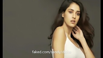 Desi Teen Disha Patani'S Nøgenfotoshoot Med Indisk Bollywood-Stjerne