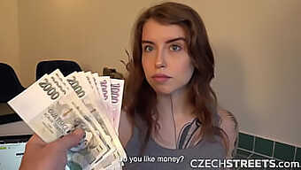 Czechstreets - Teen Gets Extra Cum On Pizza Delivery