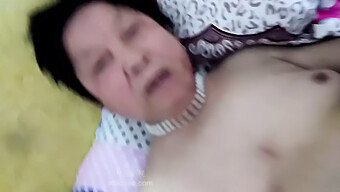 Elderly Chinese Woman Engages In Sexual Activity