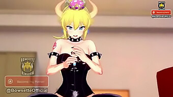 Bowsette Donne Des Instructions De Branlette Pour Une Masturbation Sans Les Mains