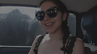 Outdoor Car Sex With A Horny 18-Year-Old