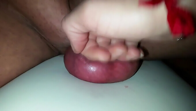 Italian Amateur Experiences Intense Ballbusting And Foot Fetish Play