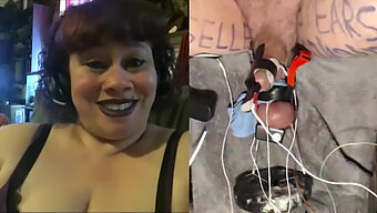 Mistress Torments Slave With Electric Shock