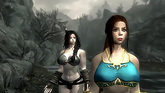 Le Disavventure Di Jenna E Lacey A Skyrim: Una Punizione 3d Sensuale