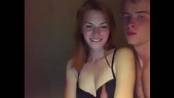 Sensual European Redhead Engages In Passionate Kissing And Showcases Her Tight Pussy