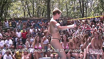 Wet And Wild Bikini Contest At A Naturist Retreat