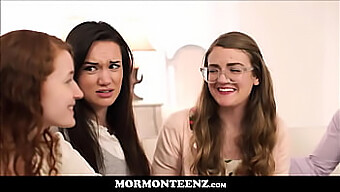 Sensual Mormon Sisters Share Pleasurable Moments With Each Other