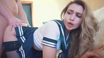 College Student'S Tight Ass Gets Pounded By My Cock