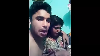 Beautiful Indian Mother Undresses For Her Son And Gets Her Big Boobs Fondled