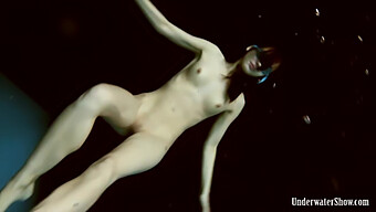 Vera Brass, A European Teen, Strips Underwater Revealing Her Beauty