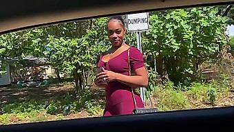 Ebony Teen Trades Oral Sex For A Ride