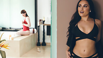 Stunning Trans Woman Natalie Mars And Gabriella Paltrova Indulge In Spa Pleasure