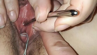 Urethral Play In Brutal Sex Scene With European Women