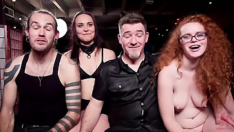 Bdsm-Gruppesex Med Vanessa Sky Og Aiden Starr I Et Herskapshus